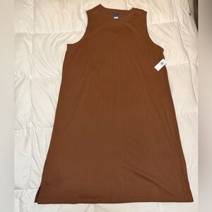 Sleeveless Dress -Burnt Orange